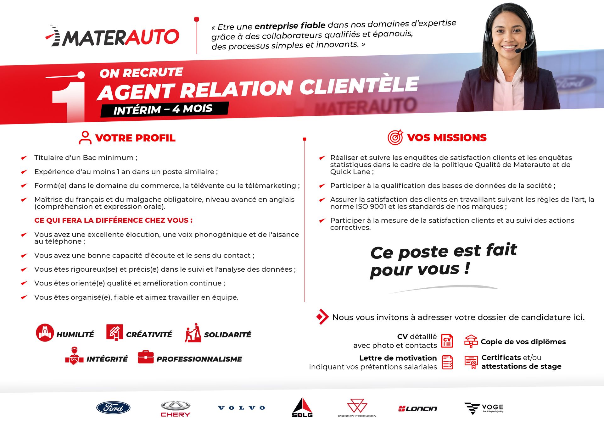 Agent Relation Clientèle