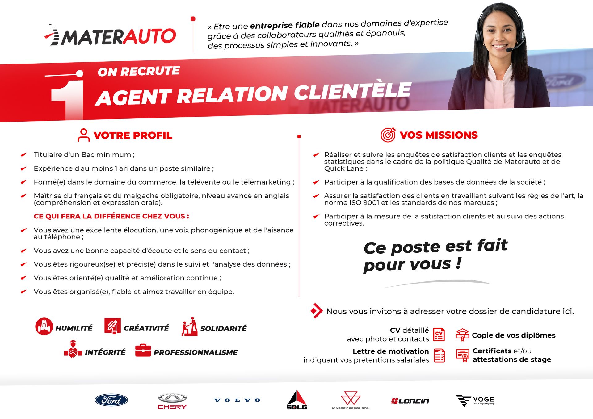 Agent Relation Clientèle