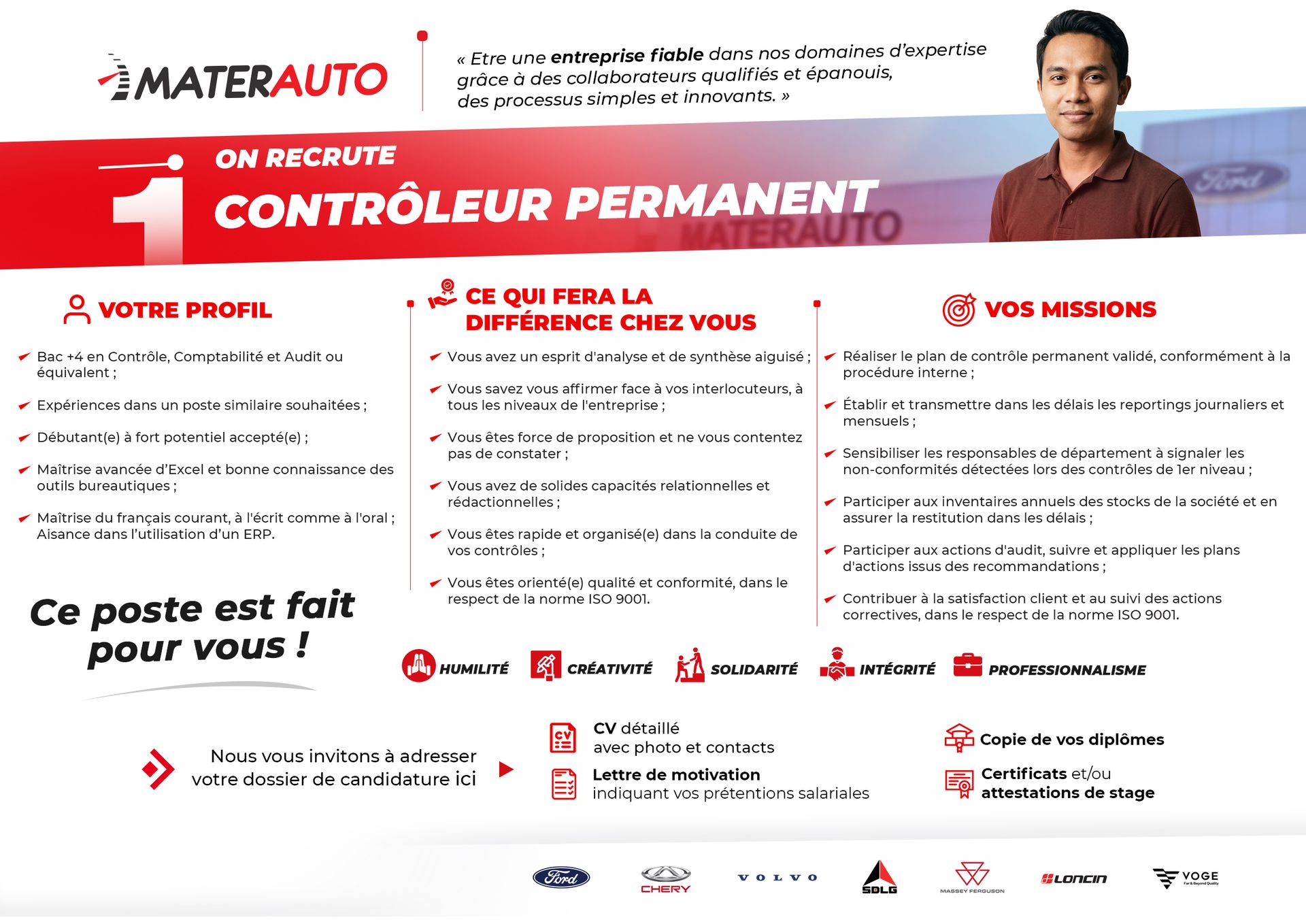 Contrôleur permanent