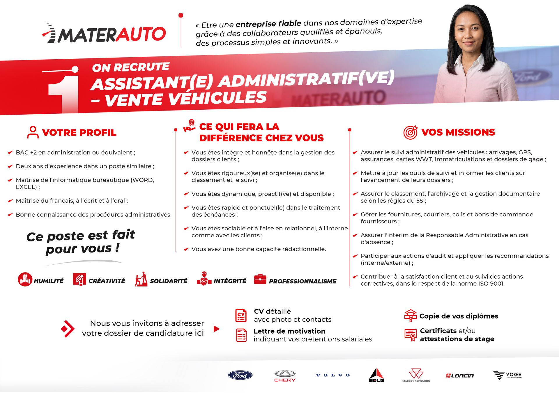 Assistant administratif