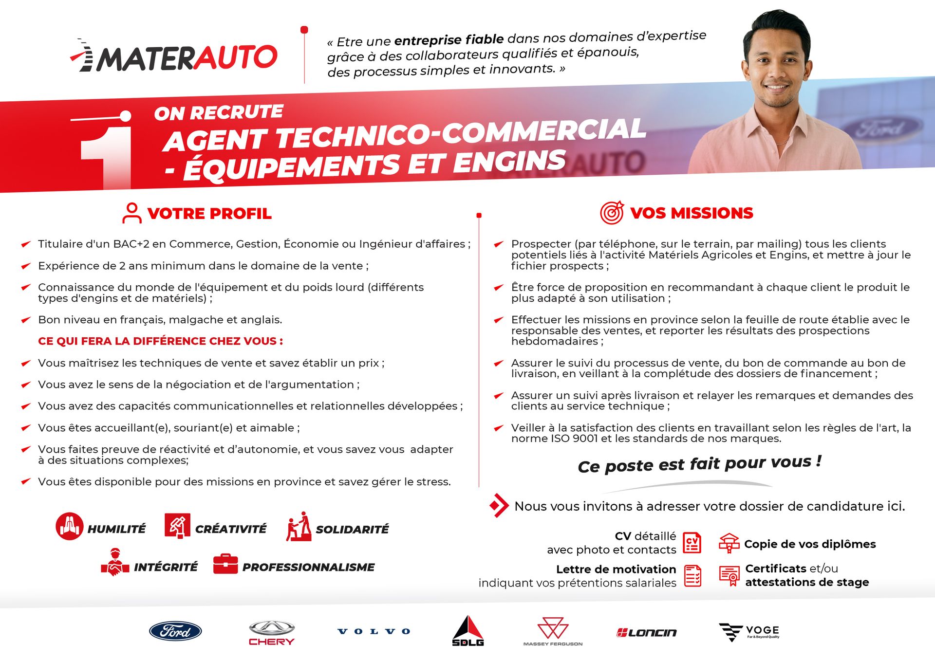 Conseiller Commercial Equipements MAE