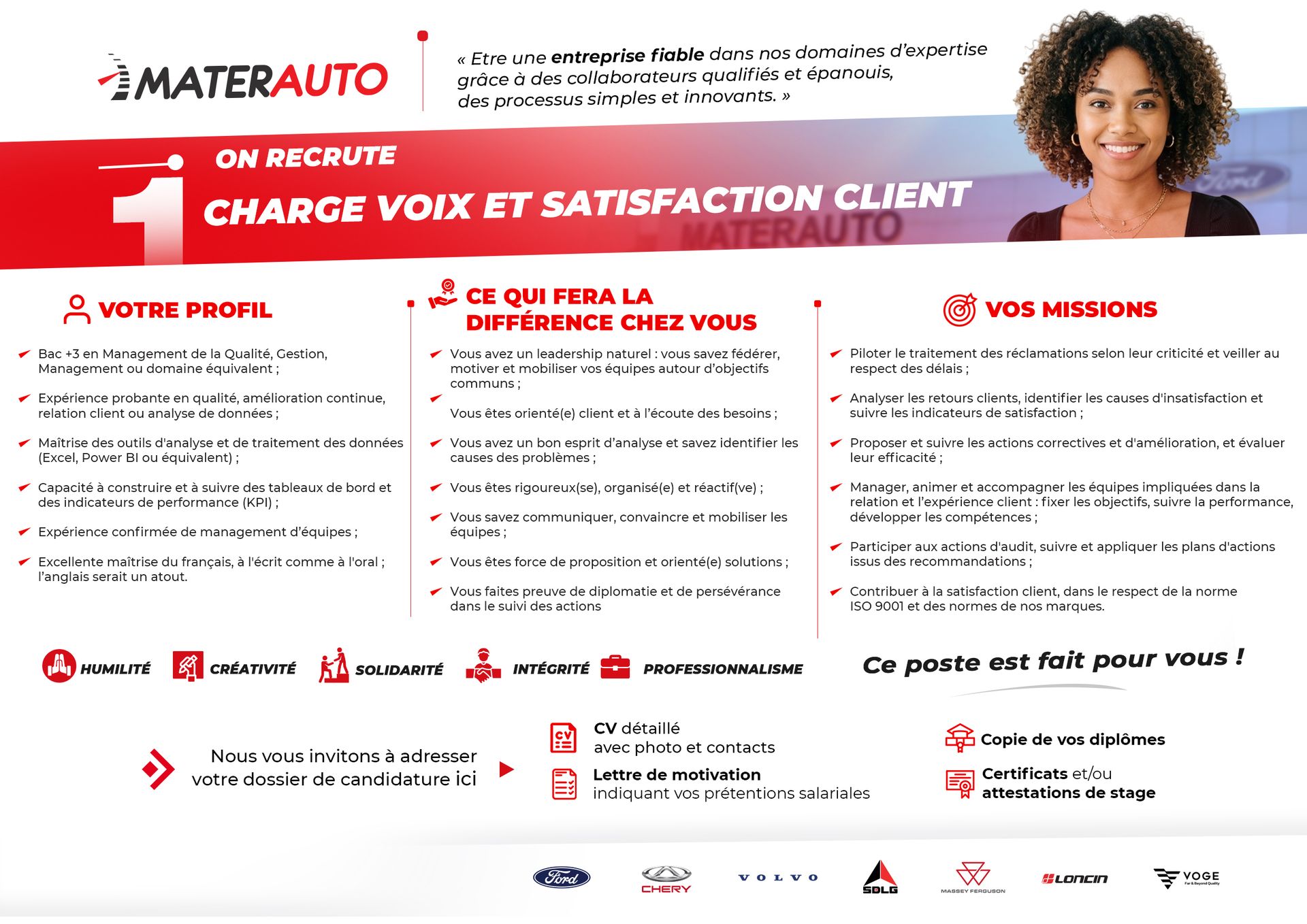 Chargé Voix & Satisfaction Client